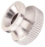8-32 Coarse Thd., Knurled Thumb Nuts, Stainless Steel (1 Each)