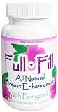 FulFill- Natural Breast Enhancement with Fenugreek, 90 Capsules, Breast Enlargement for Bigger Bust, 1 Capsule Per Serving, Increase Breast Size By 1 Inch for Bigger Boobs