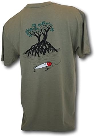 Top Water T-shirt (Medium, Light Olive)