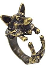 Chic Welsh Corgi Ring Animal Dog Lover Cute Gift