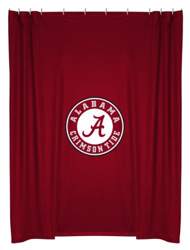 Alabama Crimson Tide Shower Curtain