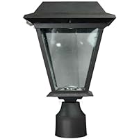 XEPA SPX113 Solar-Powered LED Lantern with Motion Detection Function and 3-Inch Post/ Pole Fitter Mount