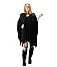 Modadorn New Basic Solid Winter Ruana Fringe Women's Fashion, Shawl & Accessories