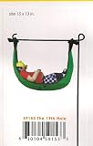 Golfer Garden Charm Yard Ornament in Hammock
