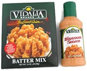 Vidalia Brands Sweet Onion Batter Mix And Blossom Sauce by Vidalia Brands