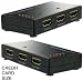 Credit Card Sized Vivo Branded 5 Port HDMI Switch Box Splitter with Remote Control suitable for Playstation 3 (PS3) / Xbox 360 / HD DVD Player / SKY HD Box / Virgin Media TV / Nintendo Wii Games Console / Blu-Ray / NTL
