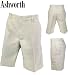 Men's Ashworth Flat Front Herring Stripe Shorts