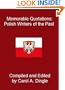 Memorable Quotations: Polish Writers of the Past