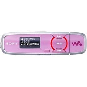 Sony 2 GB Walkman MP3 Player (Pink) by Sony