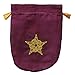 Purple Satin Celtic Pentacle Tarot/Rune Bag
