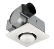 Broan 162 White 70 CFM Exhaust Fan with 3.5 Sones, 250 Watt Bulb Heater 162