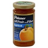 Polaner 100% All Natural Apricot Fruit Spread 10 oz (Pack of 12)