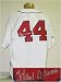 Hank Aaron Autographed/Hand Signed Atlanta Braves Majestic Baseball Jersey