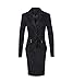 F&C Women's 3 Button Jacket three Piece , skirts,Jacket and Pant Sui Set