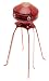 Tin plate War of the Worlds Martian tripod clockwork robot_s-3
