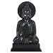 Black Stone Buddha Statue