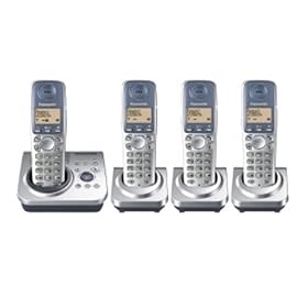 Panasonic TG7224E Quad DECT Telephone Answering Machine