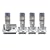 Panasonic TG7224E Quad DECT Telephone Answering Machine