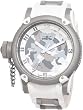 Russian DIver Special Ops Lefty Swiss Quartz Rubber Strap White