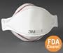 3M 8670F FDA Cleared N95 Respirators - (2 Masks) NIOSH N95 Approved - Pandemic Influenza Flu Protection*