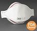 3M 8670F FDA Cleared N95 Respirators - (2 Masks) NIOSH N95 Approved - Pandemic Influenza Flu Protection*