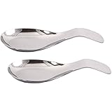 Stainless Steel Spoon Rest (Set of 2)