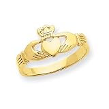 14k Baby Claddagh Ring