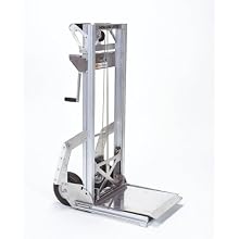 Genie Load Lifter, LL, Portable, Aluminum Manual Lift, 200lbs Load Capacity,  Lift Height 5' 7"