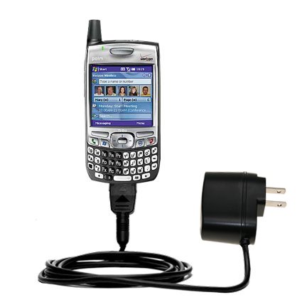 Rapid Wall / AC Charger for the Verizon Treo 700w - Gomadic Brand w/ TipExchange Technology