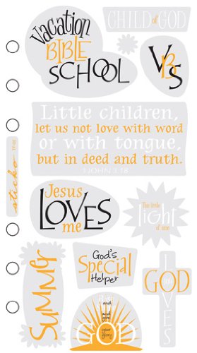 VBS Vacation Bible School Scrapbook Stickers 