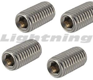 Socket Set Screws Stainless Steel 1/4-20 x 3/4" Qty 25