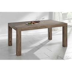 Guru Esstisch BIG 140x100 Akazie Stone Esszimmertisch by Wolf M�bel
