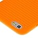 EMPIRE Apple iPhone 6 Plus/iPhone 6S Plus Case, GRUVE Slim-Fit Anti Shock Protection Cover, Orange