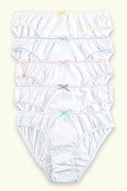 5 pack Pure Cotton Plain Briefs
