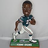 Ronnie Brown Miami Dolphins End Zone Bobblehead Figurine
