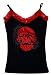 Guns N Roses Red Skull Black Junior Tank Top Shirt