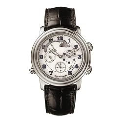 Blancpain Men's 2041.1127M.53B Leman Reveil GMT Alarm Watch