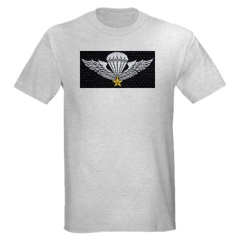 Vietnam Paratrooper Military Light T-Shirt by CafePress
