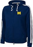 Adidas Michigan Wolverines Women?s FZ Lightweight Full Zip Hooded Sweatshirt