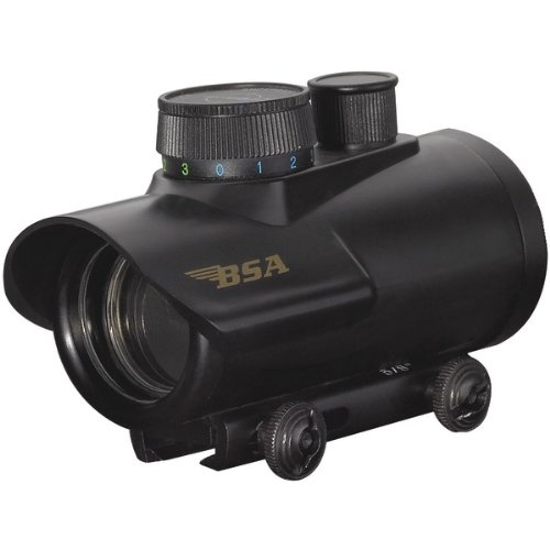 See BSA 30 Scope with Illuminated Red, Green and Blue Dot Reticle