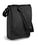 Be.ez LeVertigo Messenger Bag 15-Inches (Black/Pumpkin)