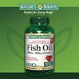 Nature's Bounty Maximum Strength Fish Oil 980 mg Omega-3 - 130 Enteric Softgels