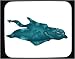 Mouse Pad with manta, skate, ray