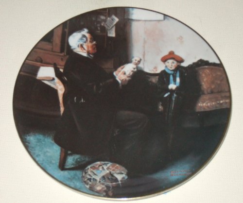 Royalwood China: Norman Rockwell 1977 First Limited Edition Collector's Plate 