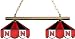 NCAA Nebraska Cornhuskers 2-Light Game Table Lamp