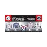 MLB Texas Rangers 4-Pack Uniform Magnet Set