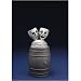 Comedy and Tragedy Theatrical Mask English Pewter Bottle Stopper