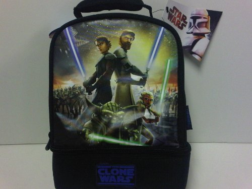 41tw5rsb95L Star Wars Clone Wars Lunch Tote
