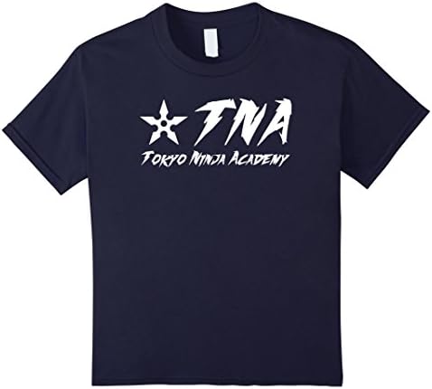 Kids TNA Tokyo Ninja Academy Star T-Shirt Tee 4 Navy