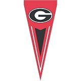 Georgia Bulldogs NCAA Applique & Embroidered Yard Pennant (34x14)